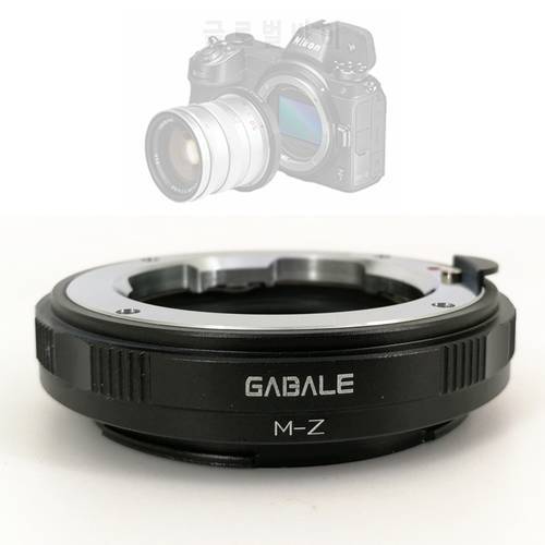 Lens Mount Adapter Ring LM AI NF EF CY LR M42 MD to Z for Leica Canon EOS Nikon Contax Lenses to Z9 Z7II Z6II Z7 Z6 replace FTZ