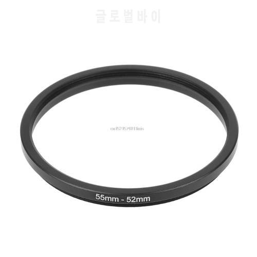 55mm To 52mm Metal Step Down Rings Lens Adapter Filter Camera Tool Accessory