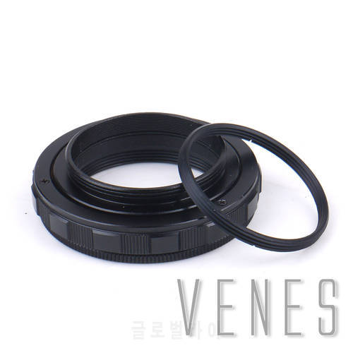 Venes 22-42/10-13.5mm Macro Extension Tube Screw mount + 39mm to 42mm Accessory M39 to M42 Adjustable Focusing Helicoid Adapter