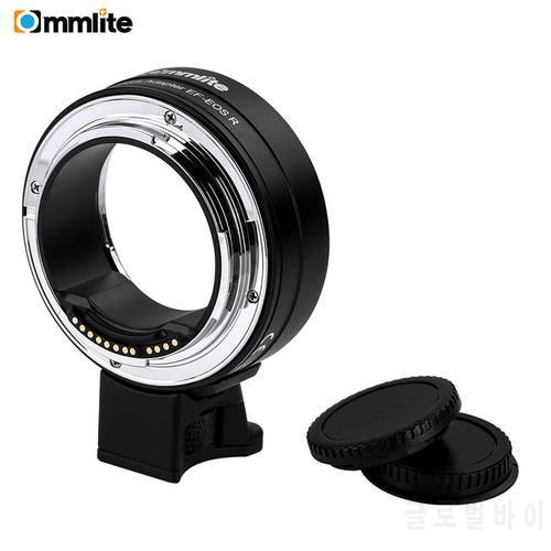 Commlite cm-EF-EOS R Lens Adapter, Electronic Auto-Focus EF to R Mount Adapter for Canon EF/EF-S Lenses to EOS R, EOS RP,EOS R6