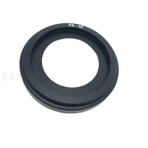 10pcs/lot ES-52 Metal Lens Hood Shade for Canon EF-S 24mm F2.8 STM EF 40mm f/2.8 STM Pancake
