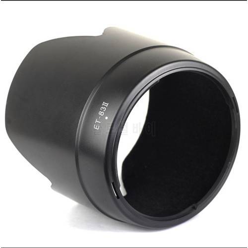 10 pc High Quality Mounted Plastic lens hood for Canon ET-83II ET83II for Canon EF 70-200mm f/2.8L USM wholse sale free shipping