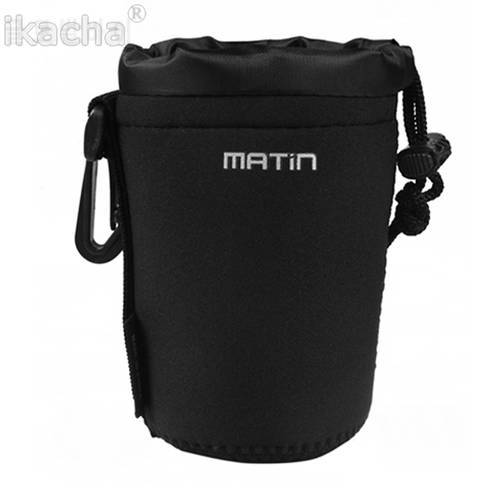 New M Size Matin Neoprene Soft Protector Camera Lens Pouch Bag Case For Canon Nikon Sony High Quality