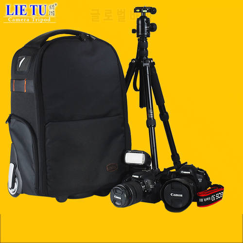 lietu Camera Bag Trolley Camera Backpack Camera Bag Leisure Backpack Camera Digital SLR T-80
