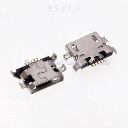 10pcs USB Jack Connector Charging Port For lenovo A670T S650 S720 S820 S658T A830 A850 A376 A390T tail plug