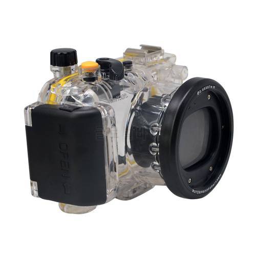 Mcoplus S110 Underwater Waterproof Diving Housing Case 40M 130ft for Canon S110 Camera WPDC47