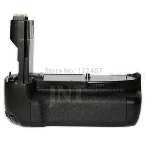New Pro Vertical Battery Grip Pack Holder For Canon EOS 7D DSLR Camera BG-E7 BGE7& 2pc battery holder