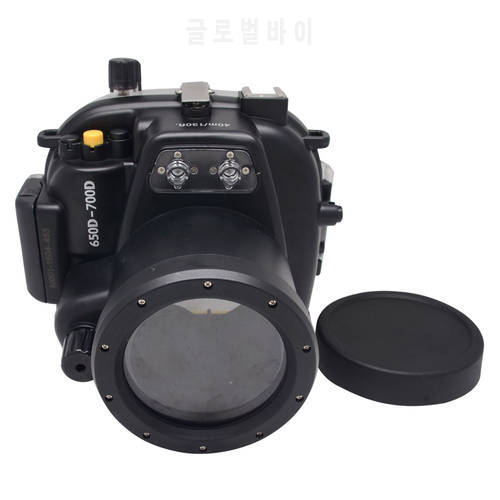 Mcoplus 700D 650D 40m/135ft Waterproof camera Diving Housing Case for Canon 700D 650D 18-55mm Lens Underwater Sport Photography