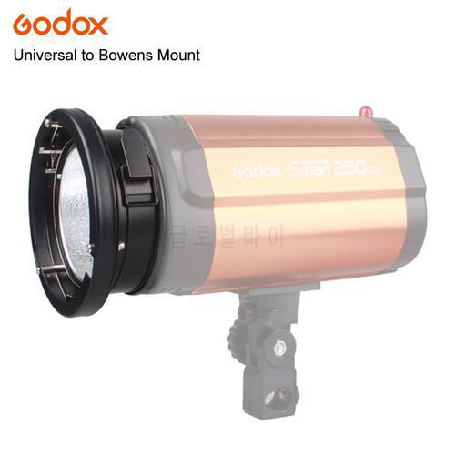 Godox Universal Mount To Bowens Mounts Ring Adapter Studio Flash Strobe 120W 250W 300W K-150A 250SDI 300DI Lamp