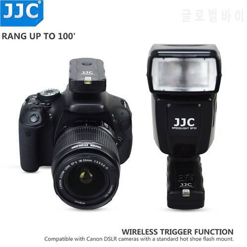 JJC Wireless Flash Trigger Remote Control for Canon for Nikon for Pentax for Fujifilm Off-camera Speedlight Studio Lights