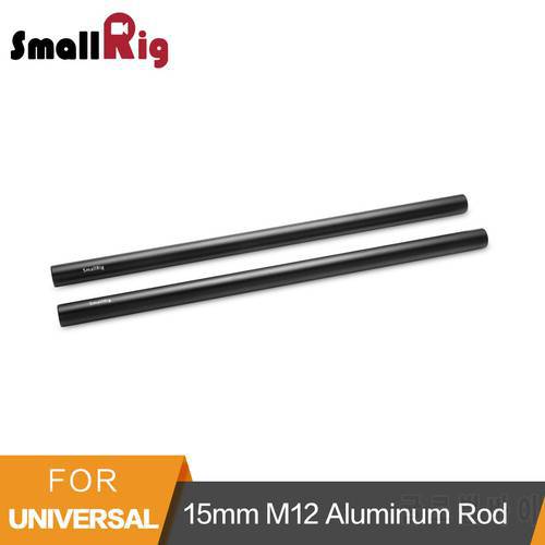 SmallRig 15mm M12 Aluminum Rods (12 Inch) for Dslr Camera Accessory Kit - 1053