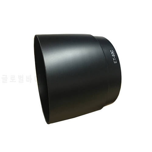 New 10 pcs Mounted Plastic lens hood for Canon ET-83C ET83C for Canon EF 100-400mm f/4.5-5.6L IS USM wholse sale free shipping