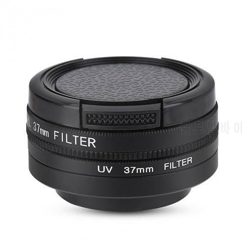 Lens Filter 37mm CPL+UV for YI 4K Action Sports Camera Lens Protective Adapter Ring