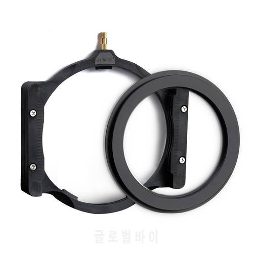 ZOMEi Aluminum Square filter holder and 67/72/77/82/86mm adapter ring for Cokin lee Nisi Zomei