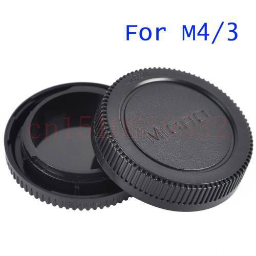 2set Body Caps + Rear Lens Cap Cover for Micro 43 M4/3 lympus Panasnic EM5 EP3 EP5 GH2 GX7