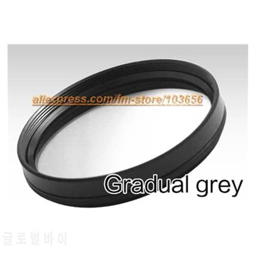 82mm Circle Graduated Gradual Grey Lens Filter Gradual Color for 82 mm Lenses