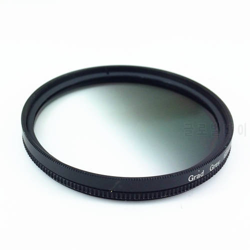 Circle Graduated Gradual Gradient Grey Gray Color Lens Filter 40.5 46 49 52 55 58 62 67 72 77 mm 77mm 72mm 67mm 58mm 52mm 49mm