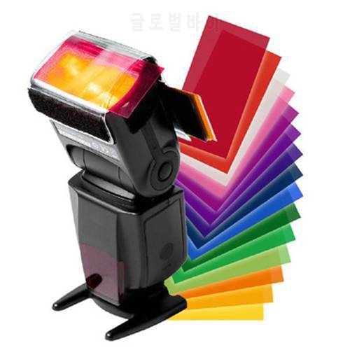 Hot 1 Piece YongNuo YN560 III IV YN600EX-RT YN568EX YN565EX Pixel Speedlite Flash Color Card Diffuser Lighting Gel Pop Up Filter