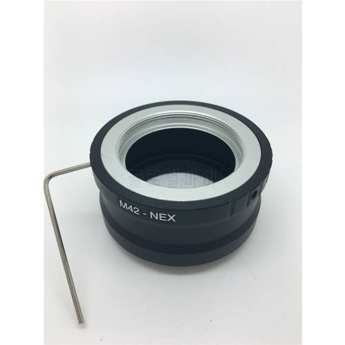 1PCS M42-NEX For M42 Lens And For SONY NEX-5 NEX-3N A5100 A5000 A6000 A6500 Lens Mount Adapter Ring Camera