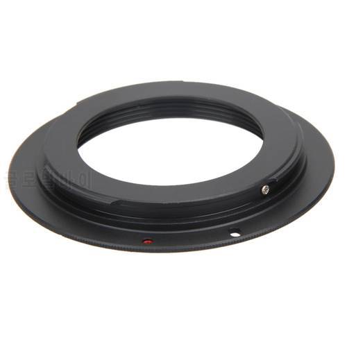 Lens Adapter Ring Fit Focus Infinity M/AV Mode Metal Black Lens Adapter Accessories For M42 Screw Mount for Canon EOS Camera