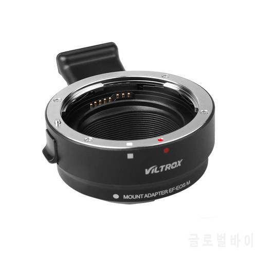 VILTROX Auto Focus EF-EOS M MOUNT Lens Mount Metal Adapter for Canon EF EF-S Lens EOS M EF-M M2 M3 M5 M6 M10 Mount Adapter