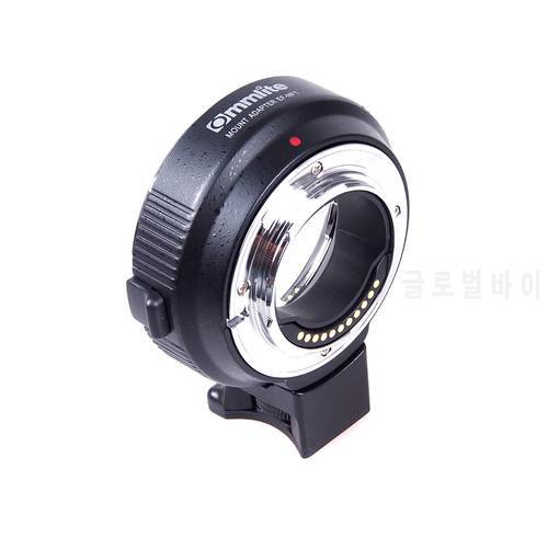 COMMLITE CM-EF-MFT Lens Adapter for Canon EOS EF/EF-S to Micro Four Thirds /MFT Camera Supports Electronic Auto Aperture Control
