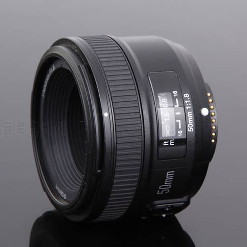 YONGNUO YN 50mm F1.8 Standard Prime Camera Lens Auto Focus Large Aperture for Nikon DSLR for Canon EOS 60D 70D 5D2 5D3