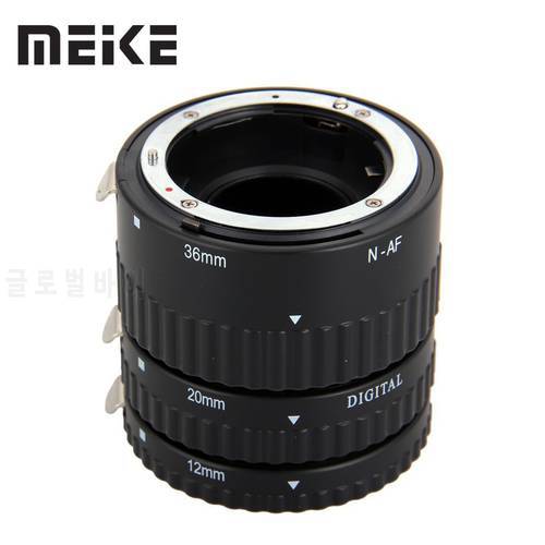 Meike Auto Focus Metal AF Macro Extension Tube for Nikon D7100 D7000 D5100 D5300 D3100 D800 D750 D600 D90 D80 D3200 DSLR Camera