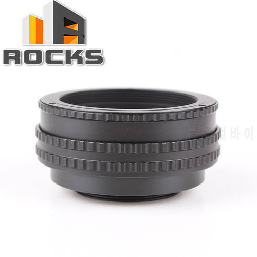 Pixco M52 Lens to M42 Camera Adjustable Focusing Helicoid Ring Adapter 17-31mm Macro Extension Tube M52-M42 17mm-31mm