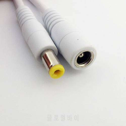 3M DC Power CCTV 5.5mm x 2.5mm Female To Male Plug Adapter Extension Cable Data Charging Cable Cord Adapter
