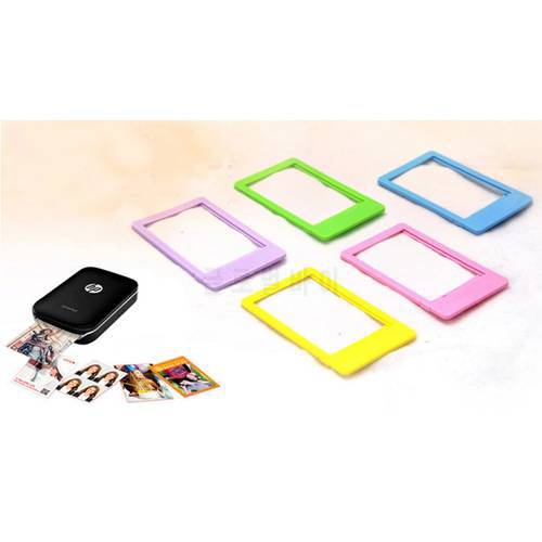 5x Colorful Photo Decor Borders Stand Photo Frame Set for HP Sprocket Printer Films