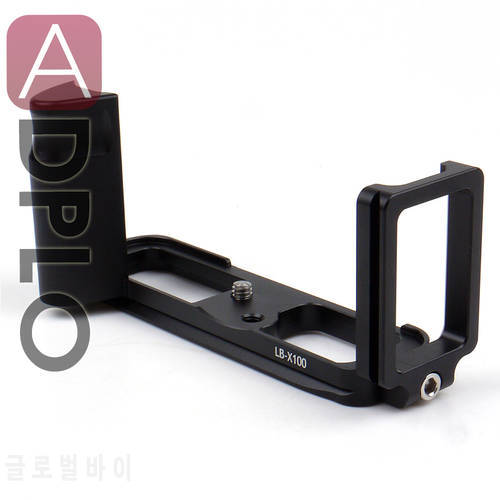 ADPLO New L-shaped Vertical Shoot Quick Release Plate Hand Grip Suit For FUJIFILM X100S / X100 as MHG-X100