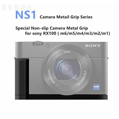 Nicad Quick Release L Plate Camera Metal Grip for Sony RX100 M6 RX100II-M2 RX100IV-M4 RX100I-M1RX100M4 M3 M2 M5 M6