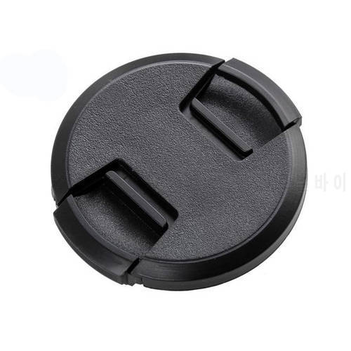 High-quality 40.5 49 52 55 58 62 67 72 77 82mm center pinch Snap-on cap cover for all camera Lens