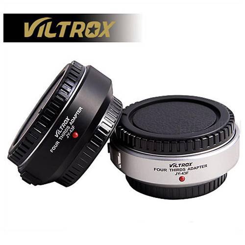 VILTROX JY-43F Auto Focus 4/3 Lens to Micro M4/3 Camera Adapter Mount for Olympus PL8 E-M5 E-PM1 E-M10 III Panasonic GH6 GH5 GF8