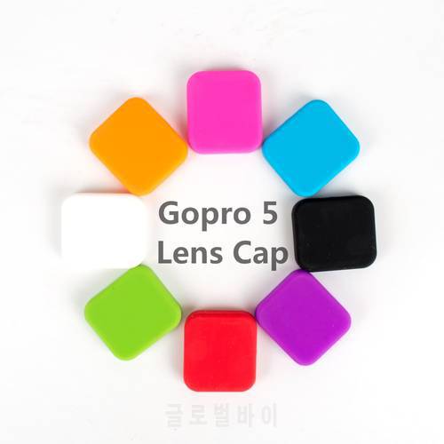 Clownfish For Gopro Hero 5 Accessories Silicone Case Protective Lens Cap Protective Cover GoPro 6 7 Black Version Action Camera