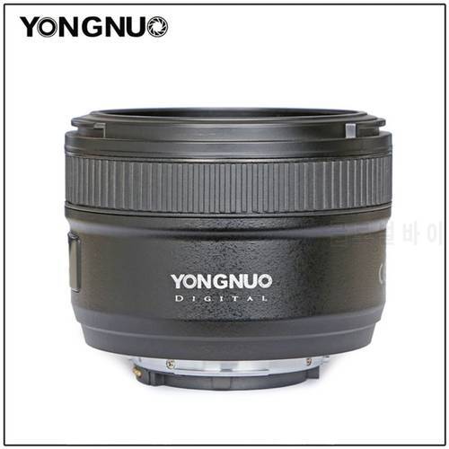 YONGNUO YN50mm F1.8N Large Aperture Auto Focus Lens For Nikon lens d5300 d3400 d7200 d3200 d90 d5600 50mm F1.8 Lens for Canon