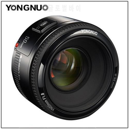YONGNUO YN50MM F1.8 large aperture auto focus camera lens For Canon EF Mount EOS Cameras 70D 700D 1300D 200D For Nikon DSLR Came