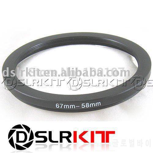 67mm-58mm 67-58 Step Down Filter Ring Stepping Adapter