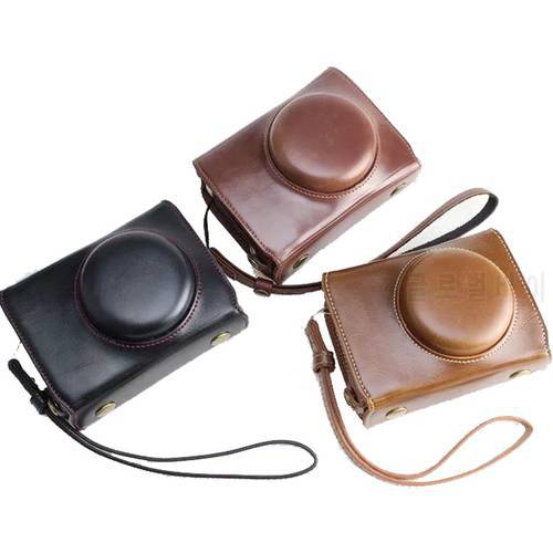 PU Leather Camera Bag Case Cover For Fuji Fujifilm XF10 X-F10 Camera Accessories Protective Bag Pouch