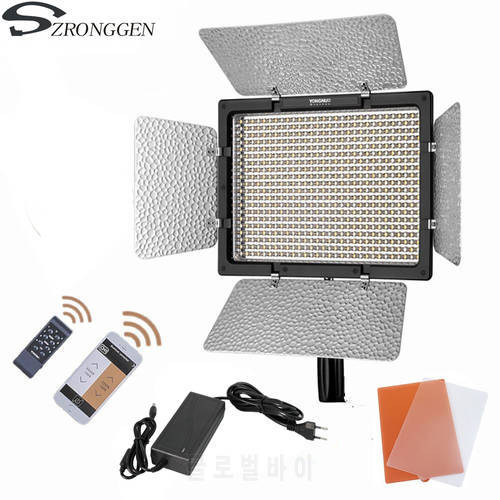 YONGNUO YN600L II YN600L II 600 LED Video Light Panel 3200-5500K + AC Power Adapter