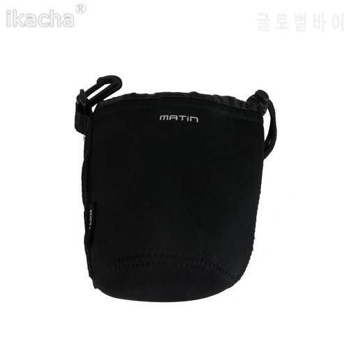 Universal Medium Matin Neoprene Soft Video Camera Lens Pouch Bag Case For Canon Nikon Sony M Size