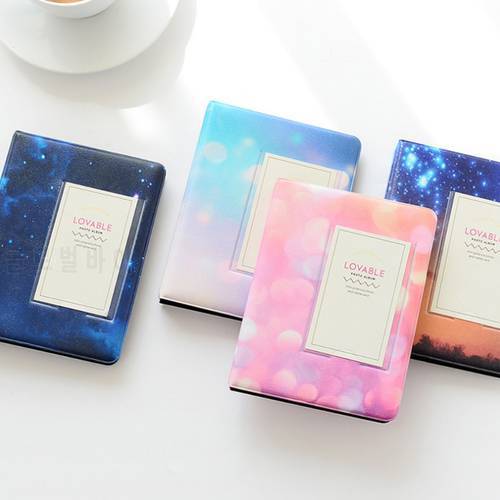 32 Pockets Mini Album Colorful Starry Series For Fuji Instax Wide Photo Album For 5 Inch / Wide 300 210 Film