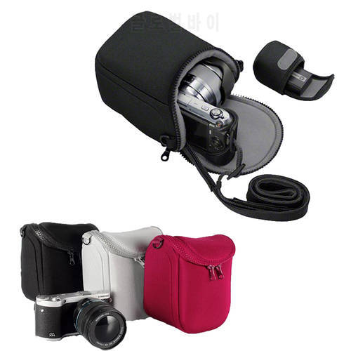 Camera Case Bag for Panasonic DMC GF3 GF5 GF6 GF7 GF8 GF9 GF10 GX7 GX80 GX85 Lumix GX8 LX100 LX7 LX5 LX3 GM1 GM2 GM5 With Strap