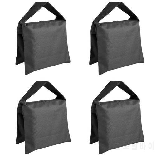 Neewer Heavy Duty Photographic Sandbag Studio Video Sand Bag for Light Stands, Boom Stand, Tripod -4 Packs Set