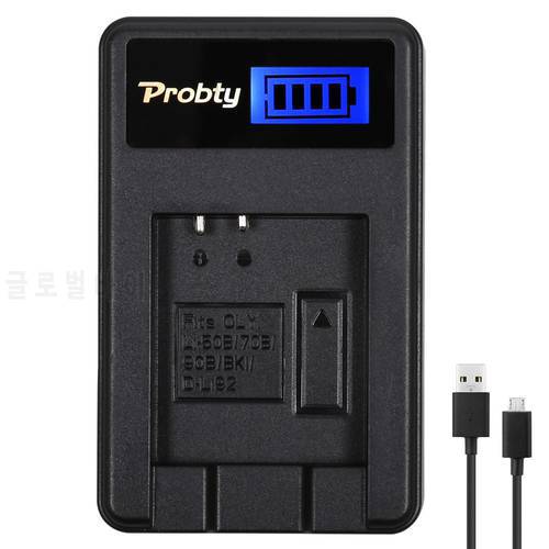 PROBTY NP-BK1 NP BK1 NPBK1 LCD USB Camera Charger For Sony S750 S780 S950 S980 W190 W370 W180 DSC-S950 battery