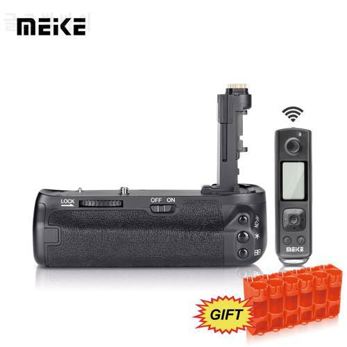 Meike MK-6D2 Pro Battery Grip Built-in 2.4GHz Remote Controller to Control shooting Vertical-shooting Function for Canon 6D II