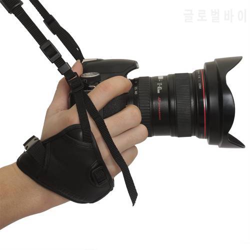 FREE SHIPPING The new E2 grade leather wrist band base generic SLR camera strap wholesale