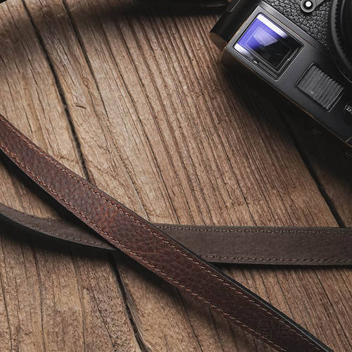 Mr.stone Handmade Genuine Leather Camera Strap Camera Shoulder Sling Belt