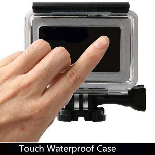 Diving Waterproof Housing Case for Xiaomi Yi Lite 4K 4K+ 2 II Case With Touch Backdoor For Xiao Yi 2 Action Camera Accessories